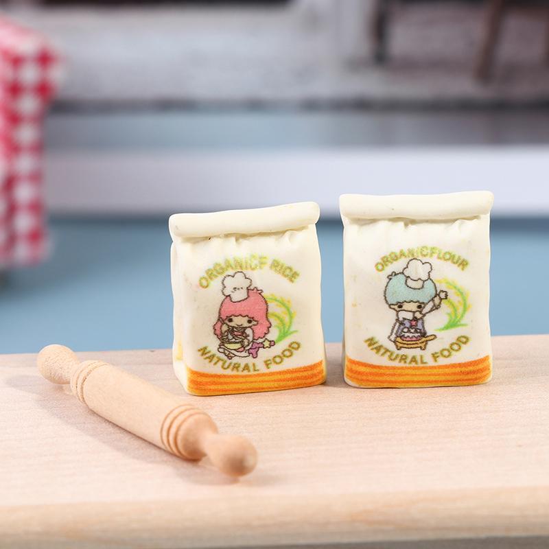 1/12 Miniature Dollhouse Baking Cooking Pretend Play Mini Utensils Metal Whisk Jar Set For Doll Kitchen Food Toy Accessories