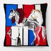 Fashion Multicolor Horse Head Cushion Covers Luxury Animals Sofa Decorative Pillows Case 45X45CM Decorative Pillows