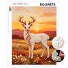 Pearl DIY Art Painting Majestic Deer Handcrafted Picture Indoor Wall Ornament Relaxing Leisure Hobby Exquisite Home Decoration Gift