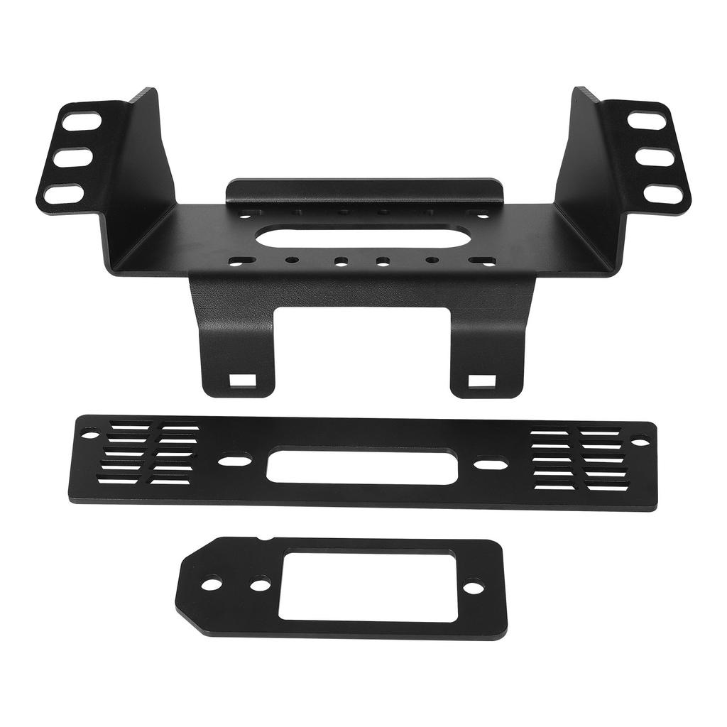 VEVOR Winch Mount, Winch Capacity of 907-1633 kg, Trailer Hitch Winch Mount for Select Polaris Ranger Models (2010-2021), 3 Mounting Hole Design