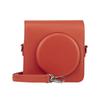 HIYQIN Instax Case, FUJIFILM Instax SQUARE SQ1 Camera Bag, Protective Camera Case with Shoulder Strap, PU Leather (Orange)