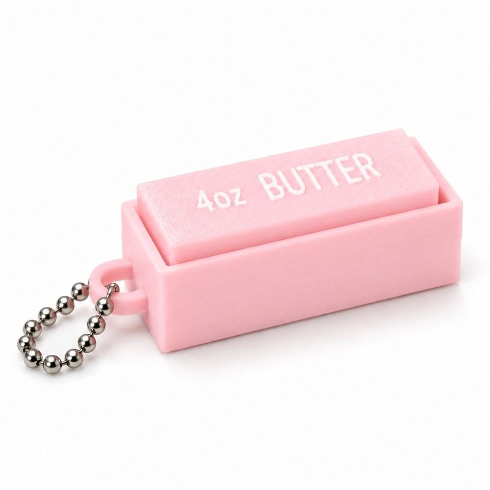Pocket Size Fidgety Push Clicker Simulation Shape Sensory Key Ring Office Workers