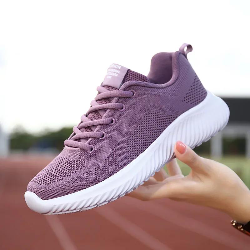 Fashion Women Sneaker Breathable Casual Running Sports Shoes Summer 2025 Jogging Walking Shoes Ladies Platform Sneakers Female Shoes