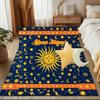 1PC Custom Name Celestial Theme Floor Mat Ideal for Living Room, Game Rooms, Office, Bedroom Floor Mat Playful Design