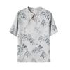 Mom's 2026 Chinese-Style Short Sleeve Summer Blouse for Middle-Aged Women