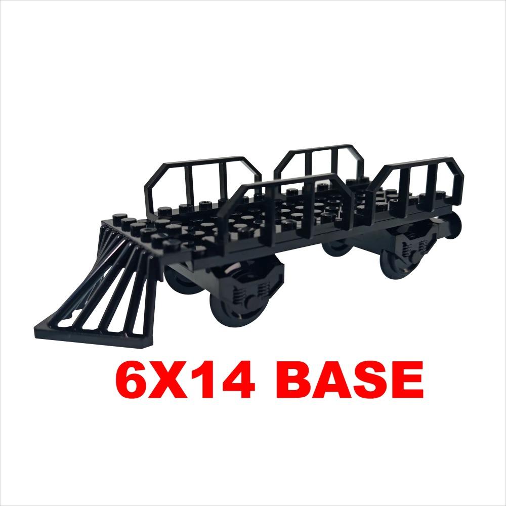 High-Tech MOC Train Motor Set 88002 Technical Building Block Train Carriage Base Tracks Power Functions Parts Kids Toys