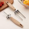 Stainless Steel Fruit Corer Tool Adjustable Bell Pepper Pitter, Kitchen Nuclear Remover for Dates Tomato Potato Pear Grapes