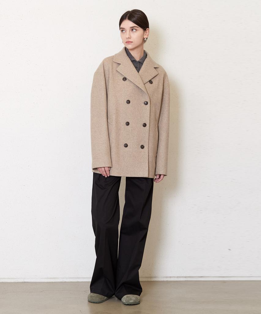 JUN BY JUN K Cotton Belted Pants_Black