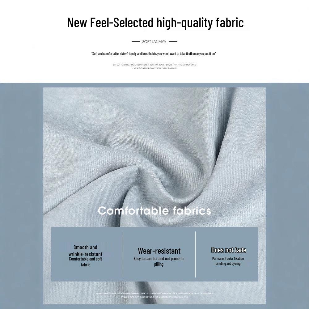 2025 Damen High Waist Locker Yamamoto Milchpuff Weitbein Sporthose