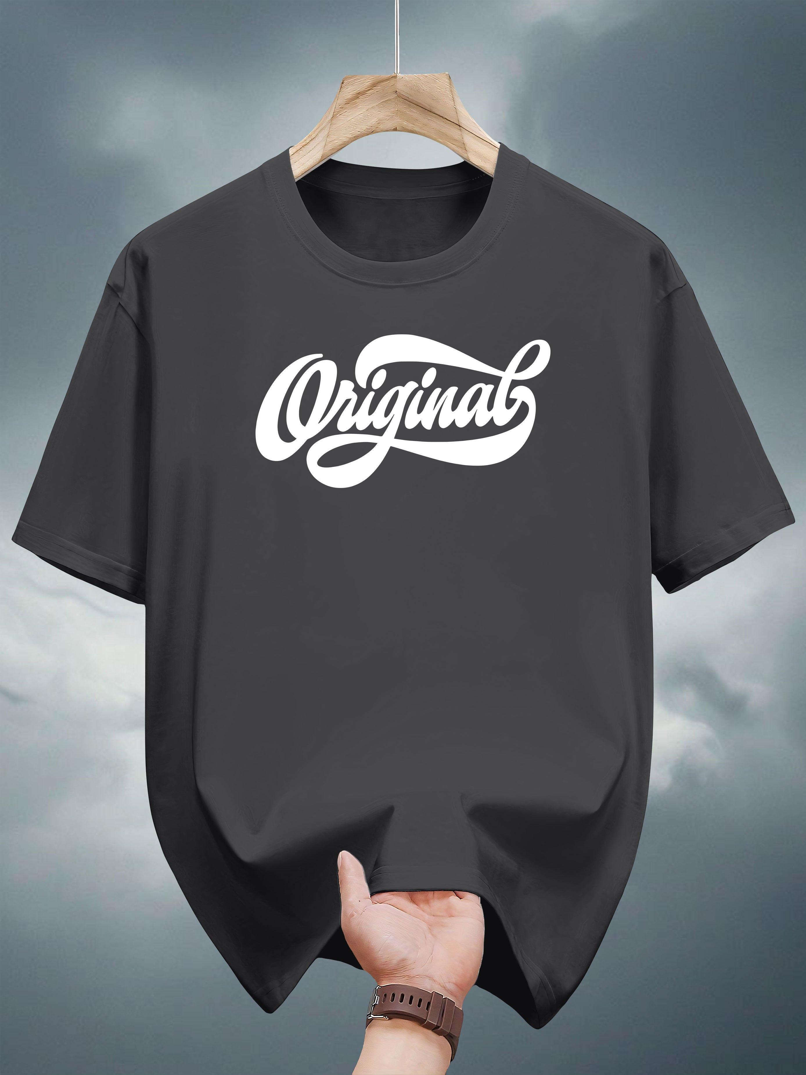 Original  Graphic T-shirt - Casual Summer Short Sleeve Tee XXXXL