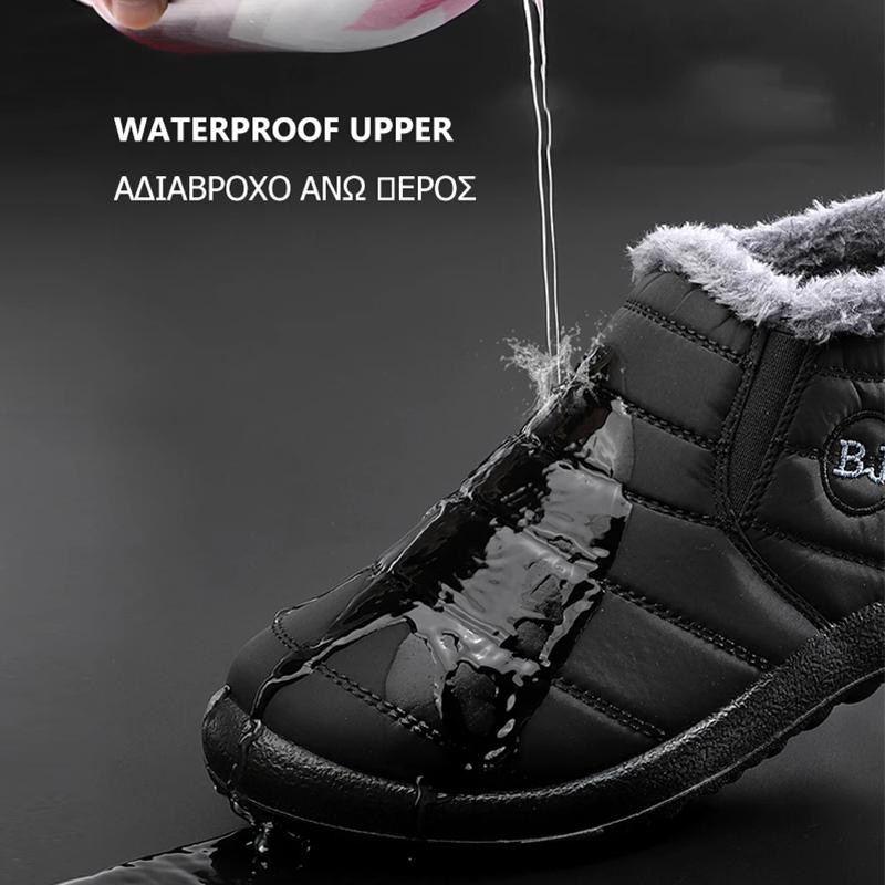Boots Women Platform Plush Women Shoes Waterproof Ankle Boots For Women Winter Woman Snow Boots Footwear Botas Mujer