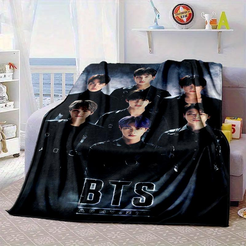 Vivid Dreams kpop Blanket Flannel Blanket for bed, sofa, Camping, Hiking, Picnic Essentials, gift for family Fan gifts