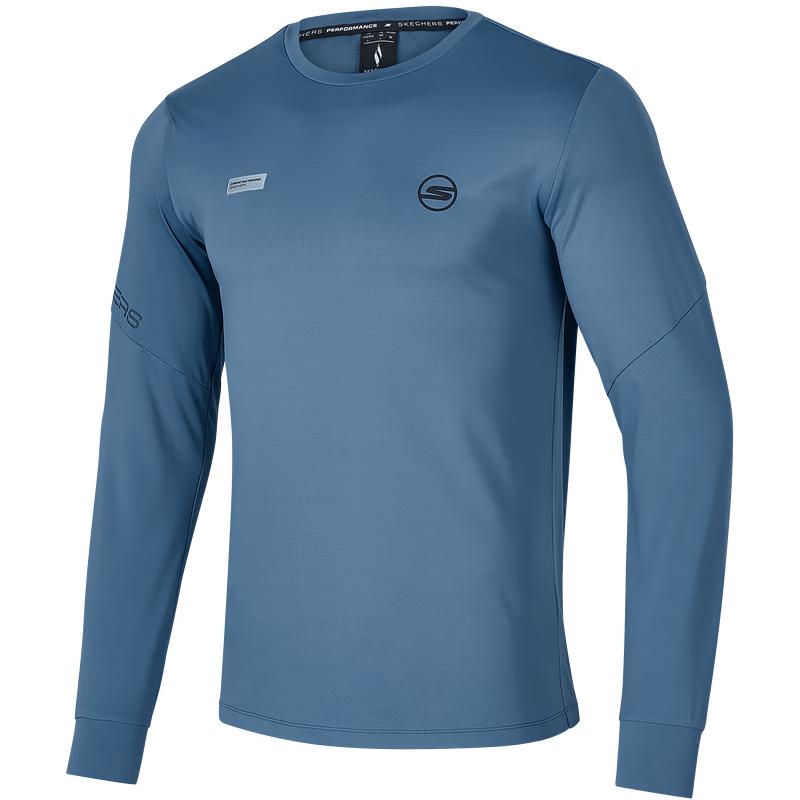 Skechers Men s Quick Dry Crewneck Sweatshirt L