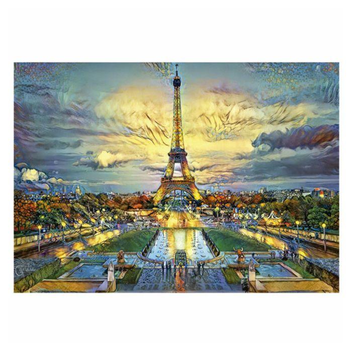 500 Piece Puzzle : Eiffel Tower