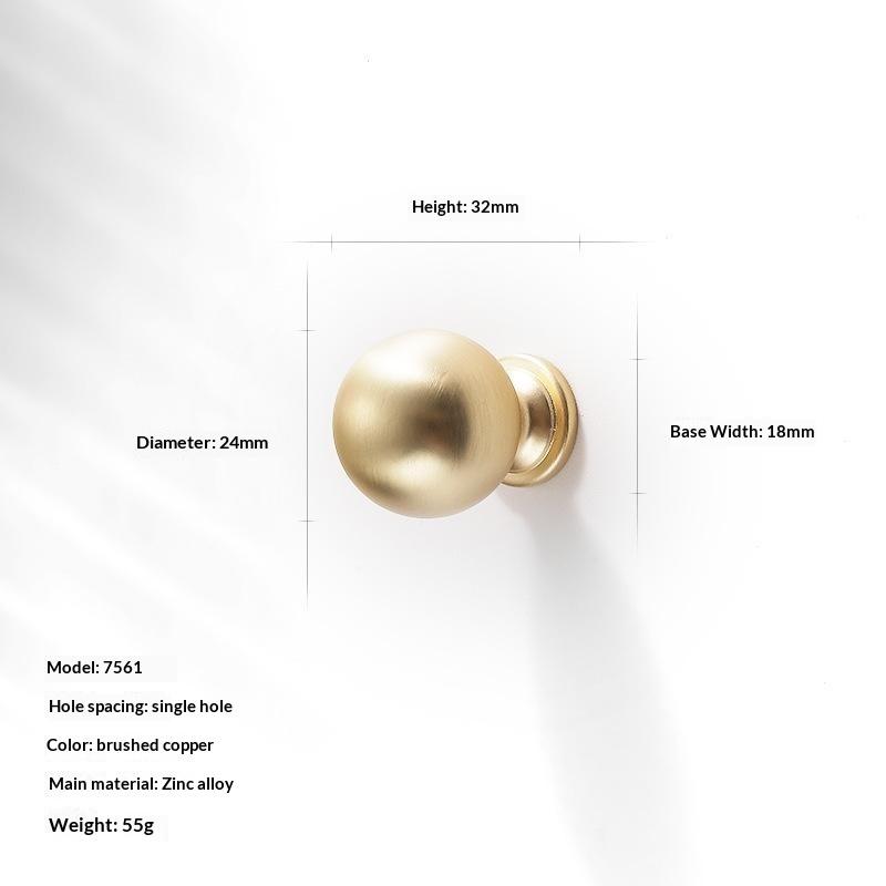 French Vintage Cupboard Door Handles Solid Furniture Knobs Easy to Install Hardware for Wardrobe Drawer Cabinet Home DIY Project