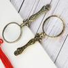 Portable Magnifying Glass Vintage Magnifying Lens Retro Magnification Loupe  Helping Hands