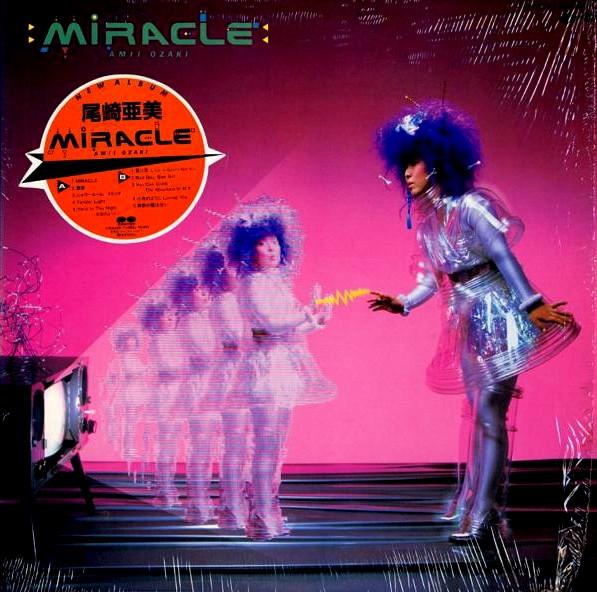 

LP Record OZAKI AMI Miracle C28A0287 F LABEL 1983 Japan Japanese PopRock Used