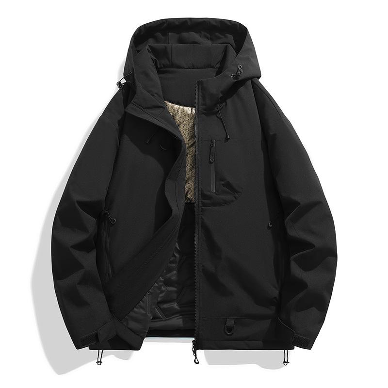 Giacca Unisex 3-in-1 Antivento & Impermeabile da Esterno per Escursionismo & Alpinismo per Primavera & Autunno