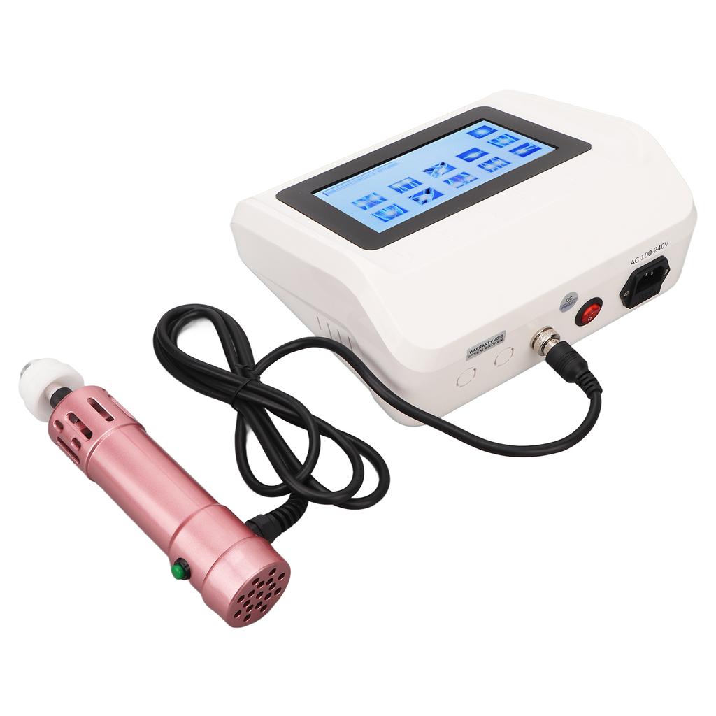 ED Shockwave Treatment Device Improve Circulation Reduce Discomfort Electric Shockwave Therapy Machine Rose Gold