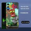 Aku Aku Crash For Samsung Galaxy S25 S24 S23 Ultra S22 S21 Plus S20 Black Soft Silicone Protective Case