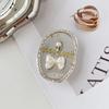 Wind Mobile Phone Airbag Bracket Rhinestone Gem Mirror Sticker Butterfly Flower Retractable Special-Shaped Ring Buckle