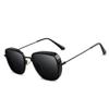 Trendige Metall-Sonnenbrille mit kleinem Rahmen: Unisex Europäischer & Amerikanischer Street Style - Internet-Berühmtheit 58157