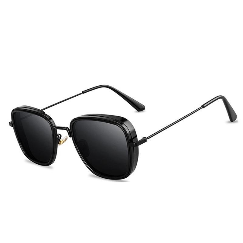 Trendige Metall-Sonnenbrille mit kleinem Rahmen: Unisex Europäischer & Amerikanischer Street Style - Internet-Berühmtheit 58157