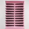 3D Mink Effect Cluster Lashes 8-16mm Volume Lash New Faux Mink Eyelashes  for Women