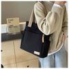 Casual Shoulder Bag, Women's Large Capacity Shoulder Bag, Japanese Canvas Bag, Student Class Handbag, Women's Versatile Armpit Bag
