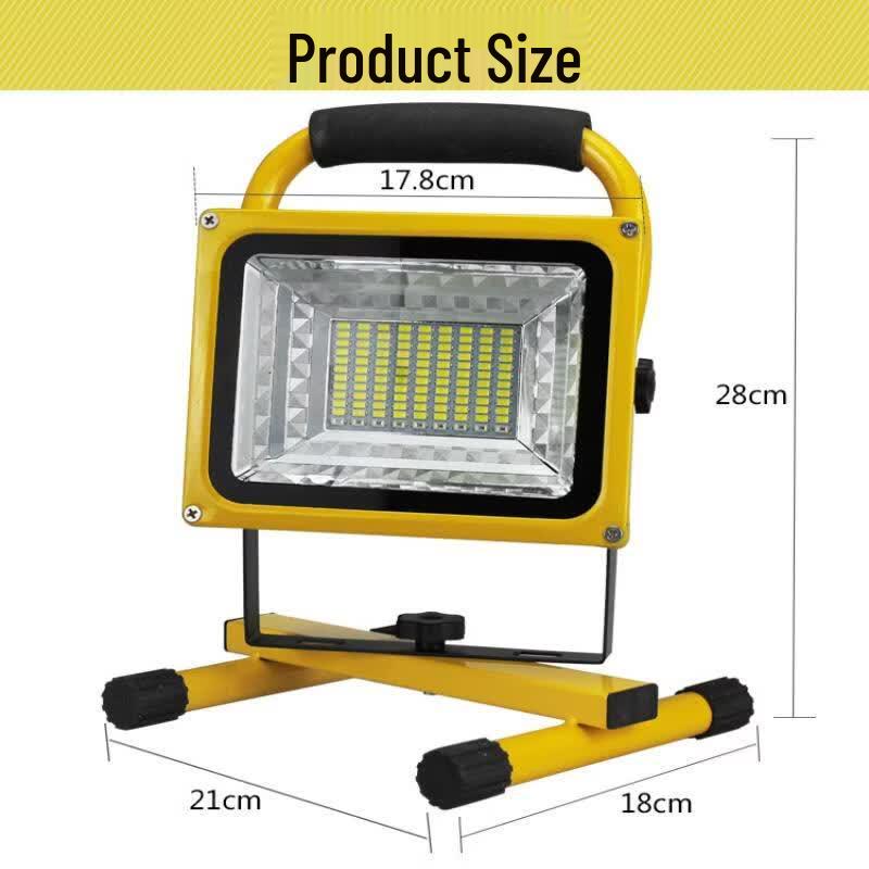 500W Remote Control LED Rechargeable Emergency Floodlight
