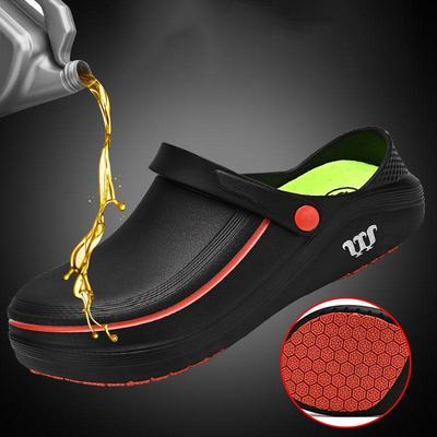 EVA Chef Shoes Lightweight Work Shoes Non-slip Outdoor Safety Shoes Waterproof Comfortable Walking Shoes Oil-proof for Kitchen