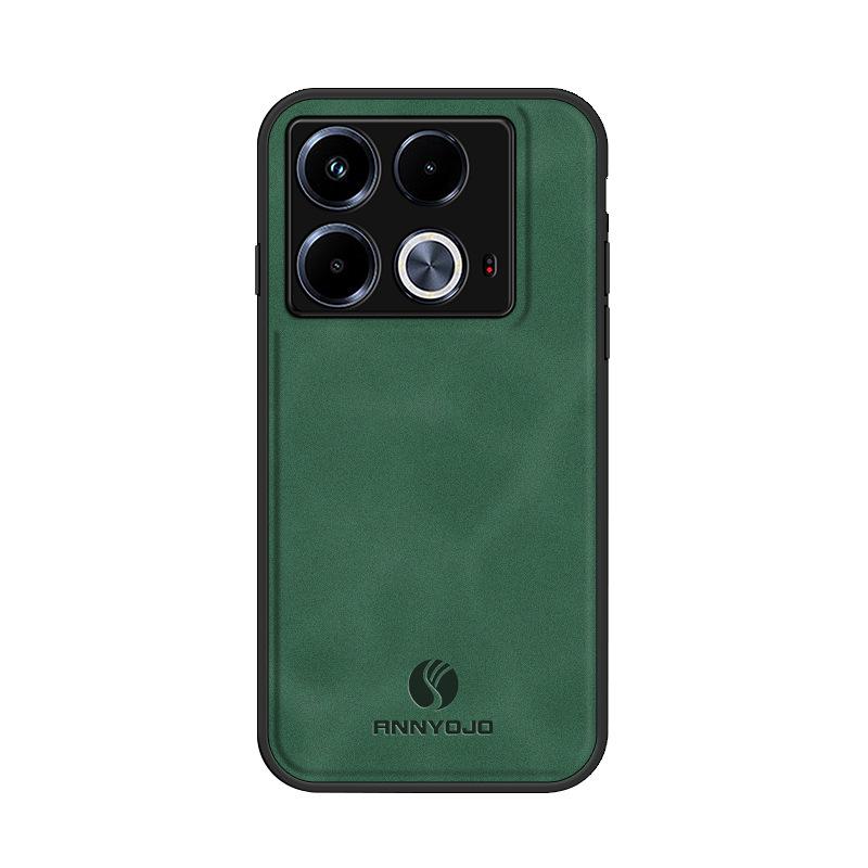 Infinix Spark HOT60 Magnetic Slim Leather Texture Case (S26U)