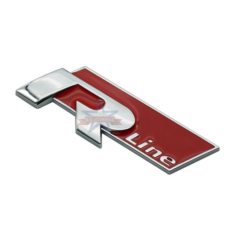 

Suitable for Volkswagen R label CC passat CC R car logo Volkswagen Rline tail label alloy car logo modification 1 чёрный