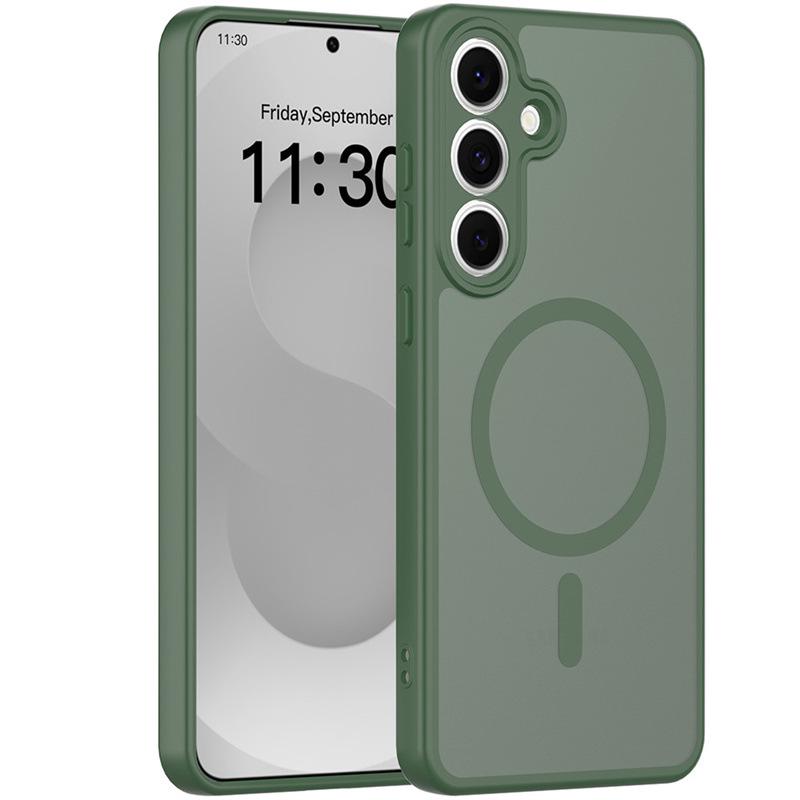 Magnetic Skin Feel Phone Case for Samsung S26 Ultra, S25 FE/S24, Frosted A17