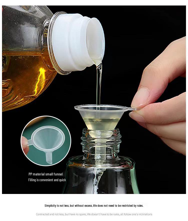 304 Stainless Steel Press-Type Oil Sprayer and Glass BBQ Spray Bottle