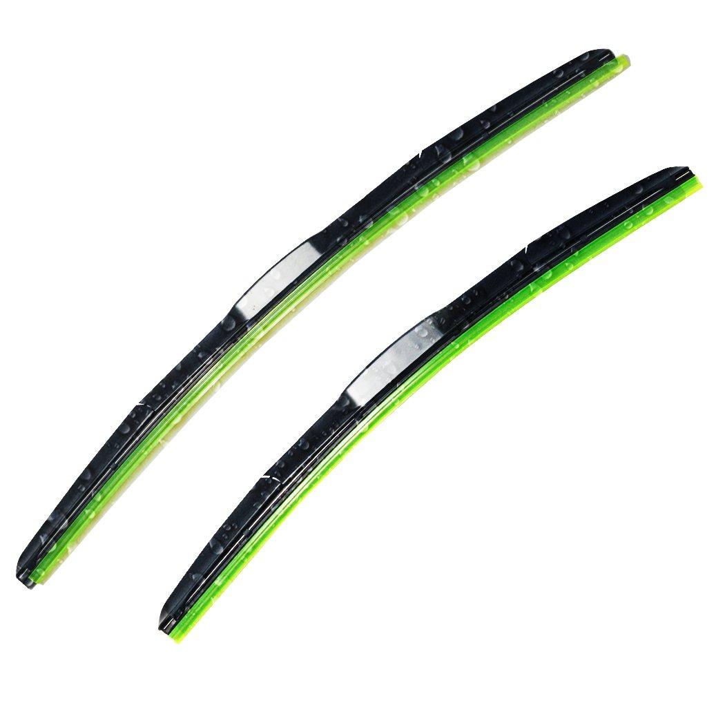 

PGMARO Новые щетки стеклоочистителя с покрытием Набор для Toyota Caravan Cube Tribute EP3 E Escudo TA74 TD54 94 A4 B4W Трехступенчатая водоотталкивающая (U-образные зажимы,