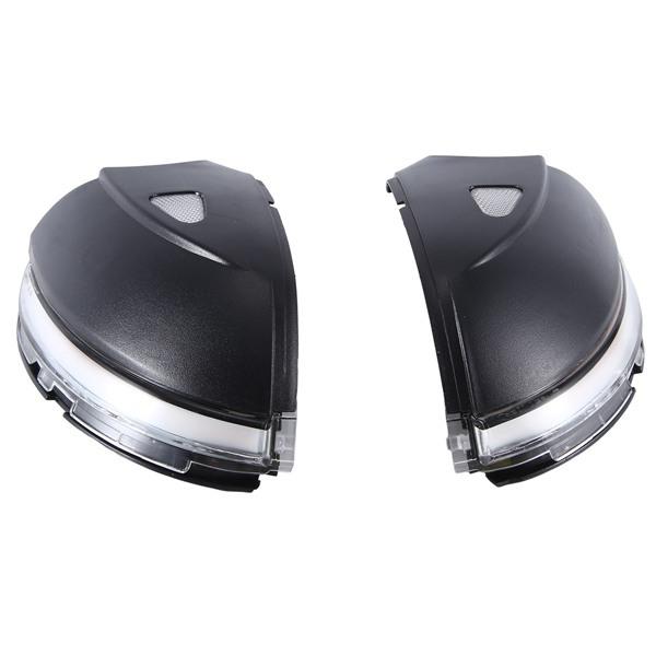 

1 Pair LED Rearview Mirror Sequential Turn Signal, Plastic, for Volkswagen, Color: As Shown None