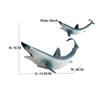 Endangered Marine Animals Figurines Killer Shark Orca Beluga Whale Dolphin Seal Model Action Figure Toy Conservation Awareness