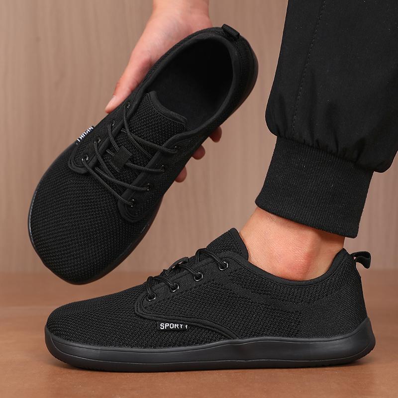 Fashion High Quality Minimalist Wide Toe Walking Shoes for Men's Summer Casual Sports Shoes Tennis Female Size 36 46 Flat Footed Shoes
