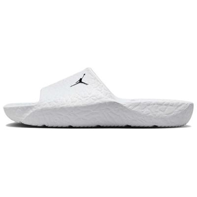 Air Franchise Shower Slide White Black Men Sandals HQ2163-100