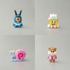 Spongebob Squarepants Patrick Star Figurine Playset With Keychain Accessories For Collectors