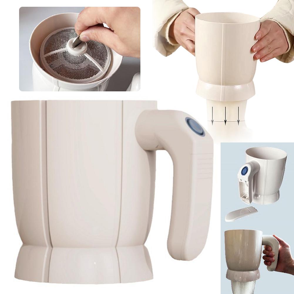 

Electric Flour Sifter Ergonomical Handle Battery Operated Flour Sieve for Baking