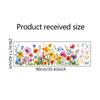 Yellow Flower Vine Butterfly Bird Wall Stickers Refrigerator Window Cupboard Home Decorations DIY Home Decals Art Mural Posters