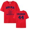 Summer Graham 44 22 Design Tshirts Off Campus TV Series Tshirt Cotton Comfortable Female Tees Loose Fashion Oneck Unisex Tees