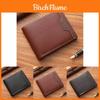 New Men's Wallet For Young And Fashionable Men Stylish And Spacious With Multiple Card Slots And Geometric Patterns Black/brown/coffee Characters)