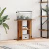 Aquarium Stand Old Wood 60x30x60 Cm Engineered Wood
