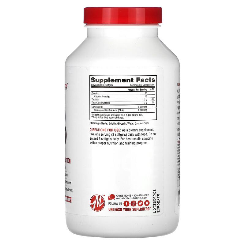 CLA 3000, 180 Softgels (1,000 Mg Per Softgel)