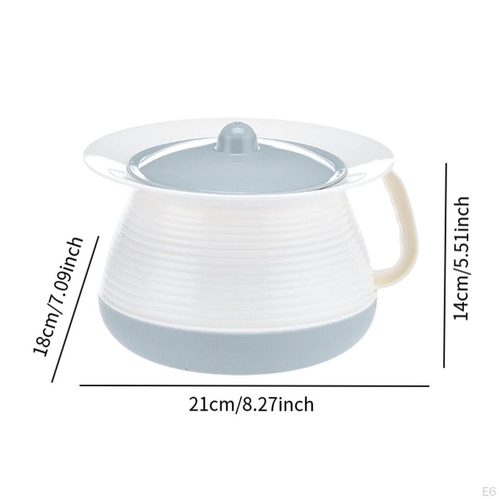 Chamber Pot Hosehold Spittoon Portable Toilet Container Urines Bucket Urinal