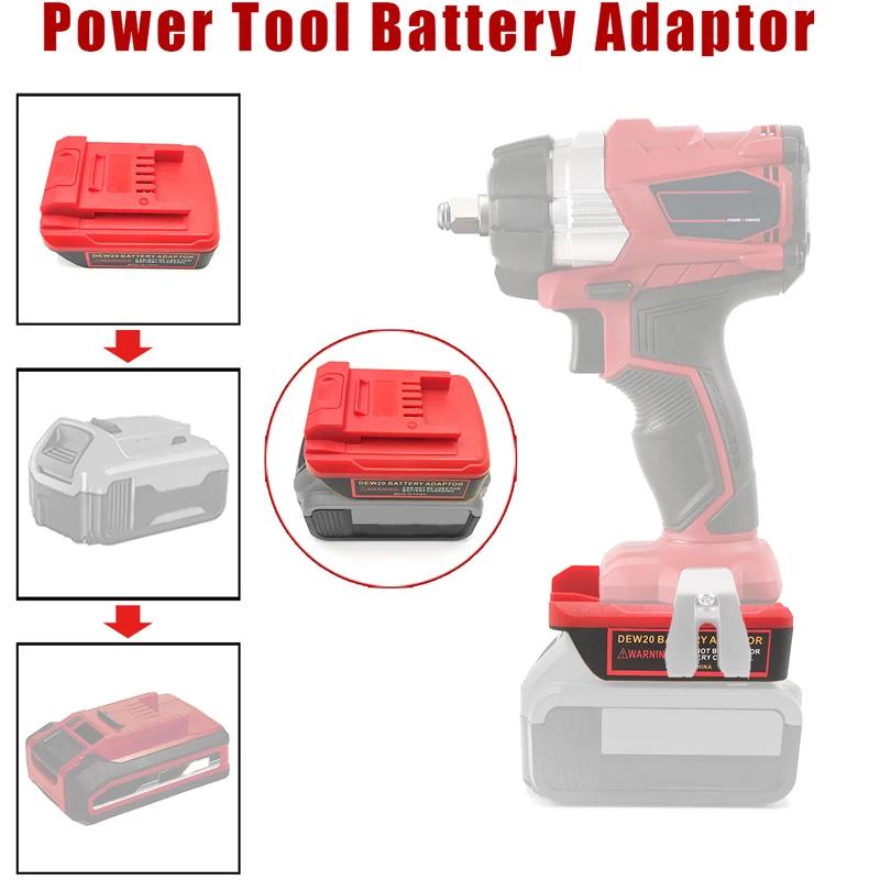 For Einhell Battery Adapter for DeWalt/Milwaukee 18V20V Li-ion Battery Converter To for Einhell X-Change18V Power Tool Accessory