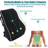 Lumbar Support Pillow Memory Foam Relieve Back Pain Car Seat Waist Cushion Soft Comfortable For Office Home Car Lumbar Support
